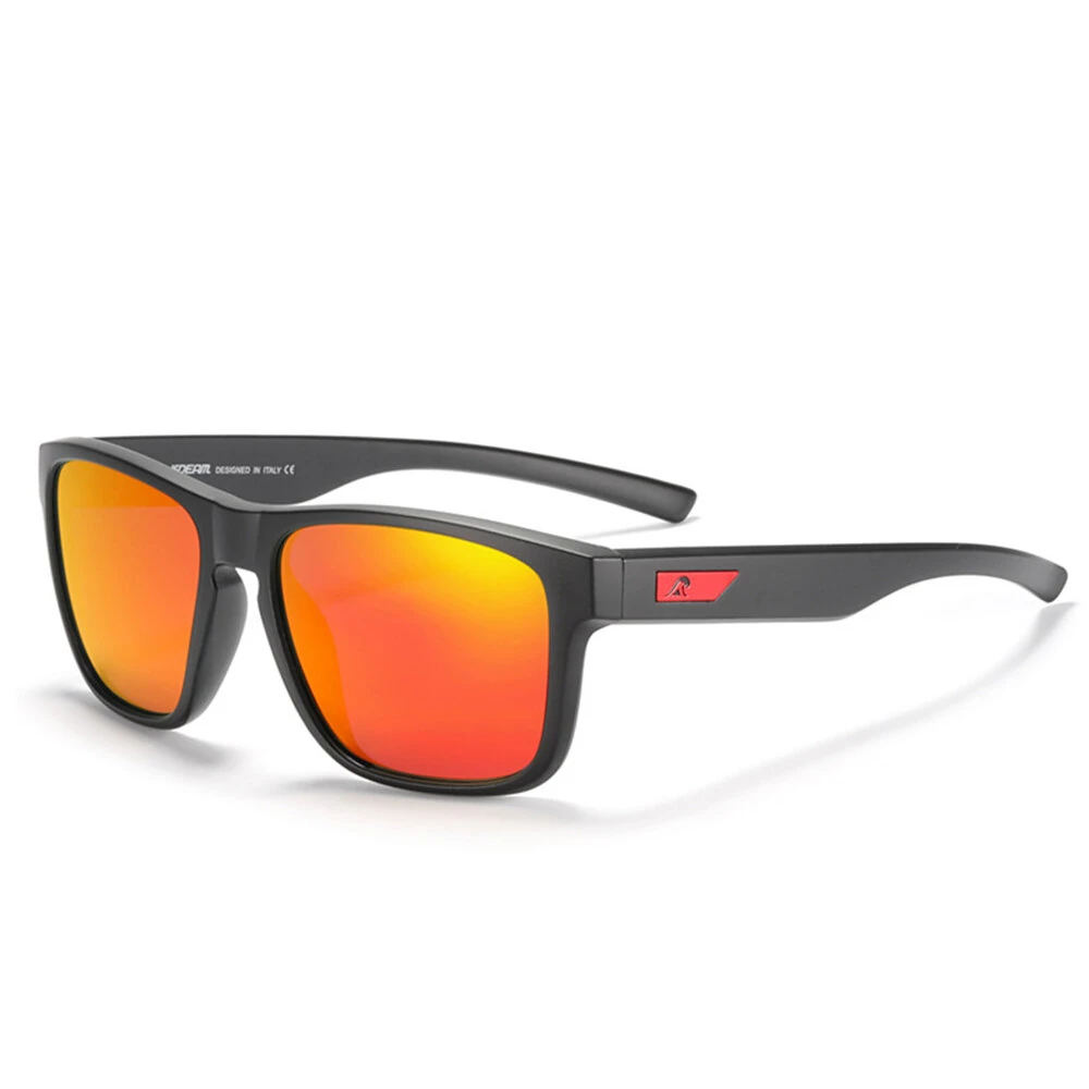 (image for) Classic Square Frame Polarized Sunglasses UV400 Protection Sport Sun Eyewear for Outdoor Cycling Driving Fishing