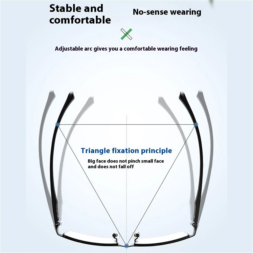 (image for) Photochromic Polarized Sunglasses UV400 Protection Anti-Glare Sun Glasses for Outdoor Driving Fishing with Case