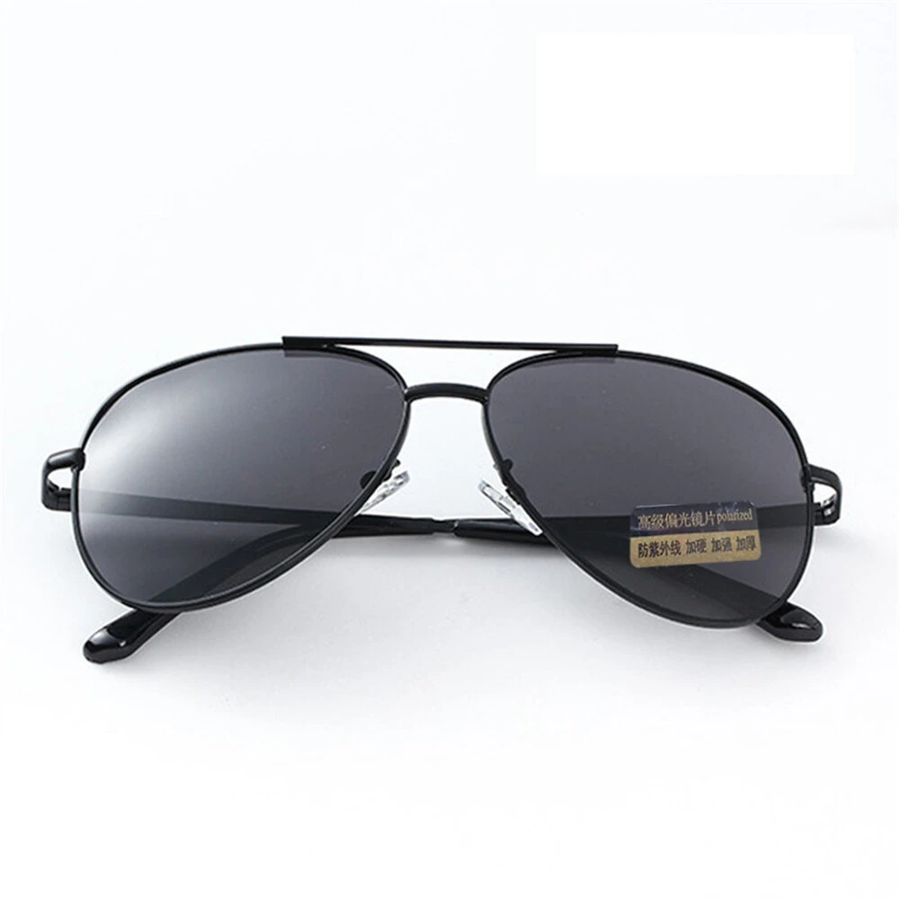 (image for) Photochromic Polarized Sunglasses UV400 Protection Anti-Glare Sun Glasses for Outdoor Driving Fishing with Case