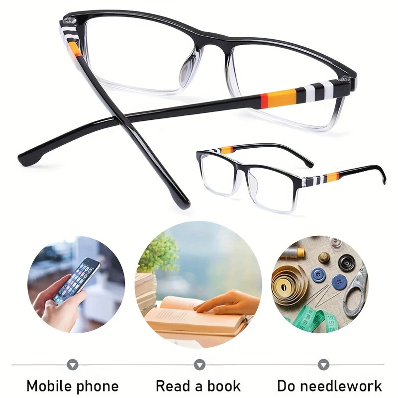 (image for) Ultralight Reading Glasses Anti-blue light Presbyopic Glasses For Women Men High Definition Comfortable Anti Eyestrain Glasses